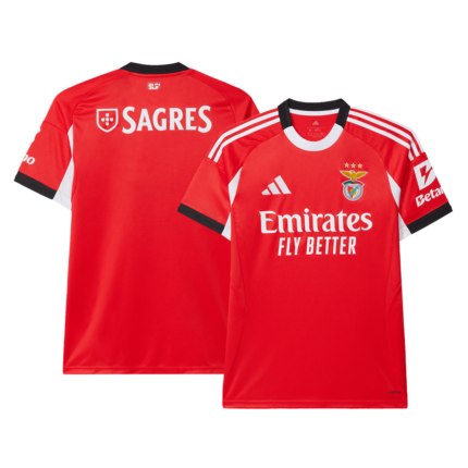 Benfica Soccer Jersey Home Shirt 2025-26