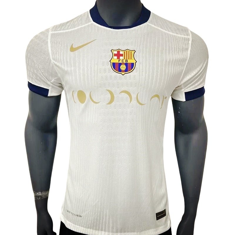 25-26 Barcelona COLDPLAY  Home White Player Version Shirt